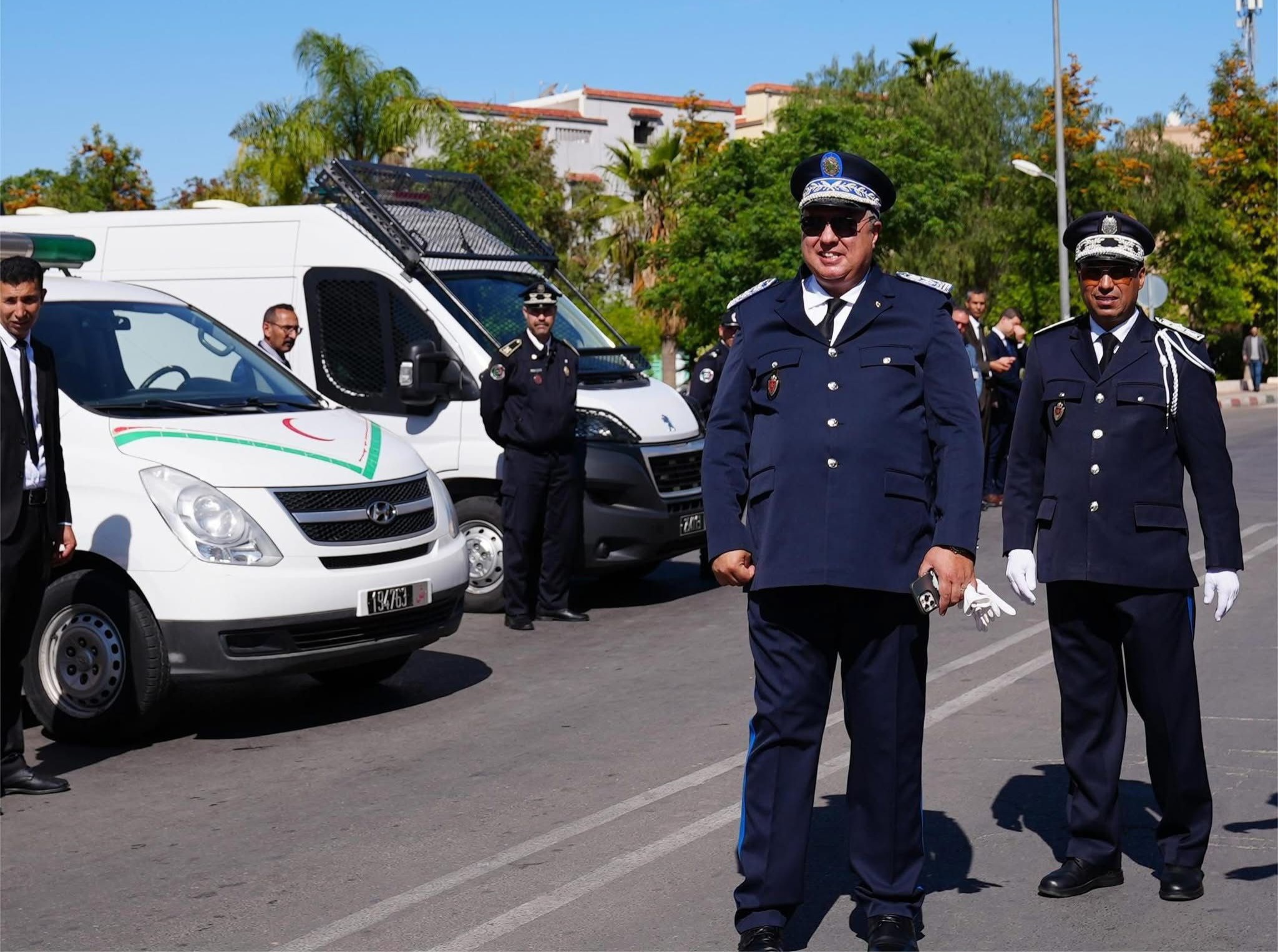 أسرة الامن الوطني بأبي الجعد تخلد الذكرى 69 لتأسيس المديرية العامة للأمن الوطني. مصطفى قبلاني