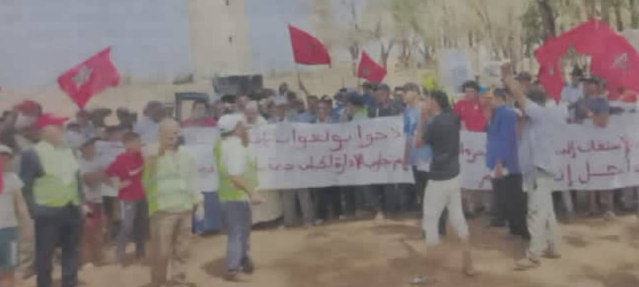 بولعوان … فلاحو المنطقة يحتجون